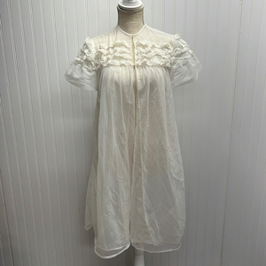 Vintage Radcliff‎ Sheer Nylon Chiffon Robe Sz S